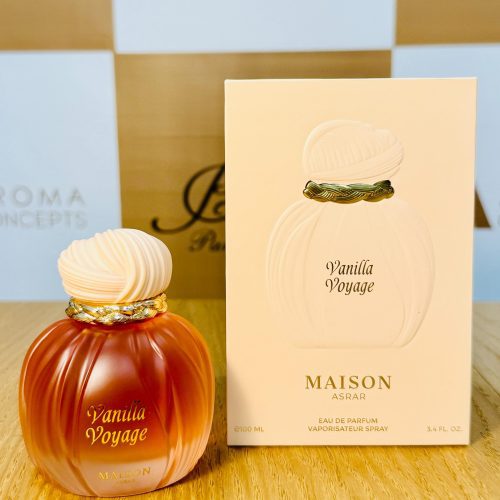 vanilla voyage masion perfume with box